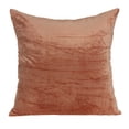 thumbnail image 1 of Parkland Collection Sunstone Transitional Orange Solid Pillow Cover, 1 of 6