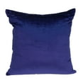 thumbnail image 1 of Parkland Collection Topaz 20x20" Solid Fabric Throw Pillow in Royal Blue, 1 of 6