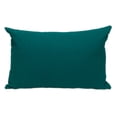 thumbnail image 1 of Parkland Collection Transitional Solid Green Rectangle 18" x 12" Pillow, 1 of 5