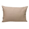 thumbnail image 1 of Parkland Collection Transitional Solid Grey Rectangle 18" x 12" Pillow, 1 of 5