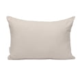 thumbnail image 1 of Parkland Collection Transitional Solid Natural 18" x 12" Pillow, 1 of 2