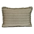 thumbnail image 1 of Parkland Collection Transitional Stripes Green 14" x 20" Pillow, 1 of 7