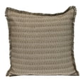 thumbnail image 1 of Parkland Collection Transitional Stripes Green Square 24" x 24" Pillow, 1 of 6
