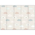 thumbnail image 1 of Parklon Silky Cotton Foldable Baby Play Mat -Large Size (78.7x55.1) -Cloud Bebe, 1 of 8