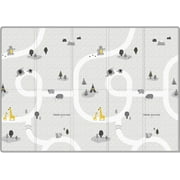 Parklon Silky Cotton Foldable Baby Play Mat -Large Size 78.7x55.1 -Le Mans