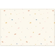 Parklon Ultra-Soft Cushioned Baby Play Mat Jelly Terrazzo + Sage Beige, One-Piece, Reversible, Water Resistant, Medium