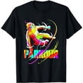 thumbnail image 1 of Parkour Colorful Freerunning Vault Training Gift T-Shirt, 1 of 5