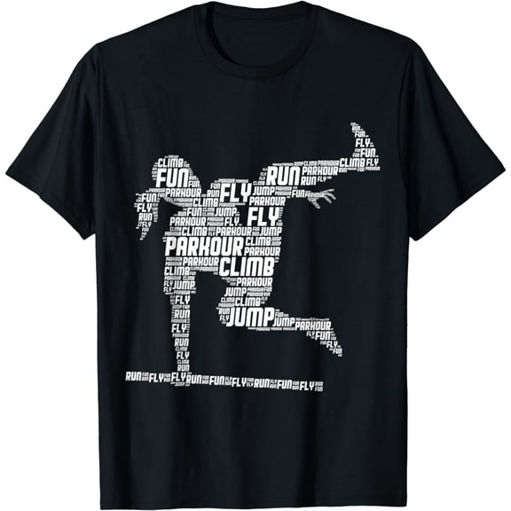 Parkour Girl Freerunner Freerunning Traceur Women Girls T-Shirt