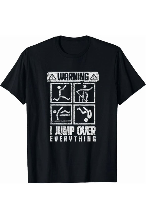 Parkour Obstacle Course I Jump Over Everything Gift Unisex T-Shirt