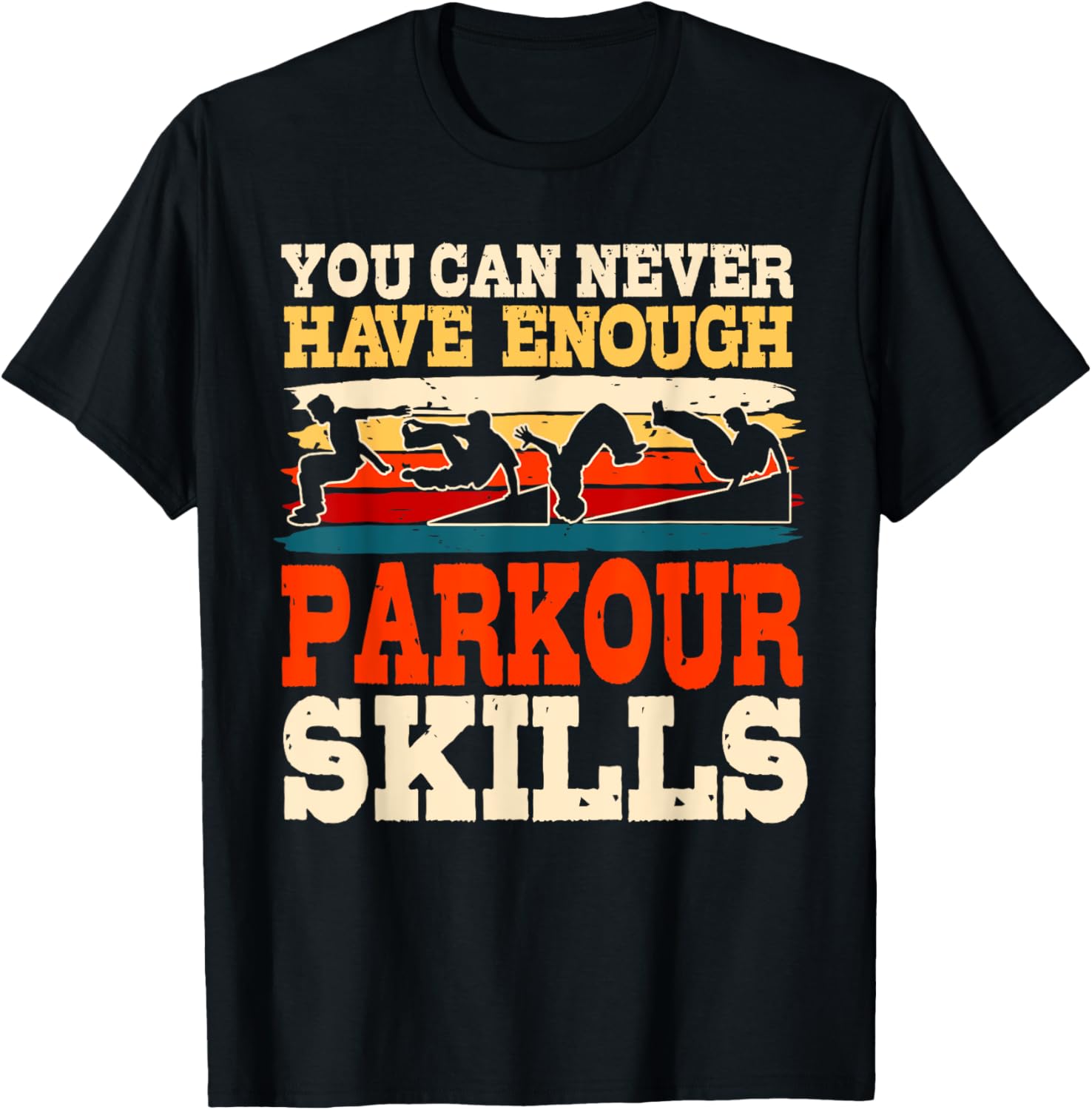 Parkour Vintage Retro 70s – Sweat à Capuche Parkour Design Années 70, Cadeau Idéal Pour Traceurs
