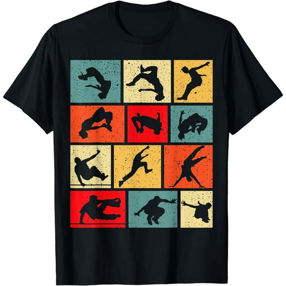 Parkour Traceur Boys Men Kids T-Shirt