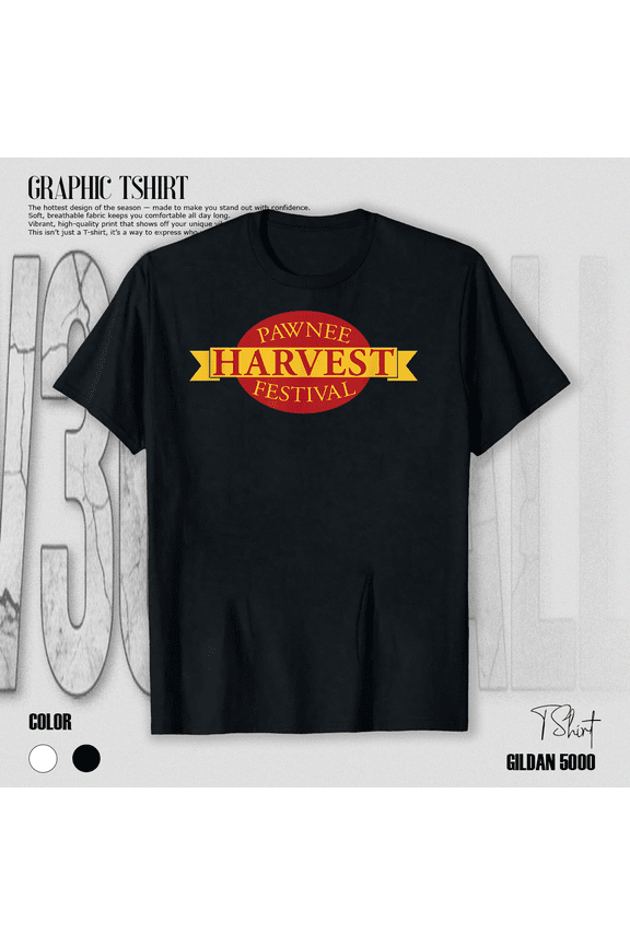 Parks And Rec Harvest Festival Funny TV Show Parody Graphic Unisex T-Shirt V15379, up to Size 5XL