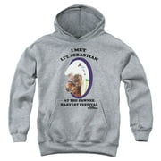 Parks And Rec - Lil Sebastian - Youth Hooded Sweatshirt - X-Large