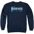 thumbnail image 1 of Parks And Rec Pawnee Adult Crewneck Sweatshirt Navy, 1 of 1