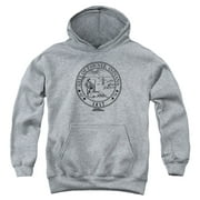 Parks And Rec - Pawnee Seal - Youth Hooded Sweatshirt - Large
