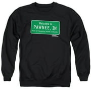 Parks And Rec - Pawnee Sign - Crewneck Sweatshirt - X-Large