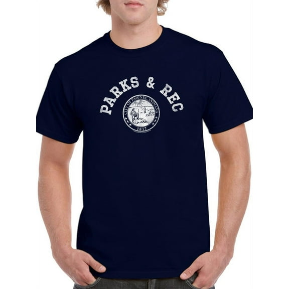 Parks And Rec T-Shirt Men Parks And Recreation, Male 4X-Large