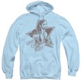 thumbnail image 1 of Parks And Rec Whats Crackin Boo Adult Pullover Hoodie Sweatshirt Light Blue, 1 of 1