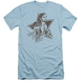thumbnail image 1 of Parks And Rec Whats Crackin Boo Adult 30/1 T-Shirt Light Blue, 1 of 2