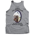 thumbnail image 1 of Parks And Recreation Men's Li'l Sebastian Mens Tank Medium Heather, 1 of 2