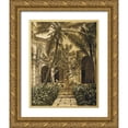 thumbnail image 1 of Parks, David 20x24 Gold Ornate Wood Framed with Double Matting Museum Art Print Titled - The Loggia, 1 of 4