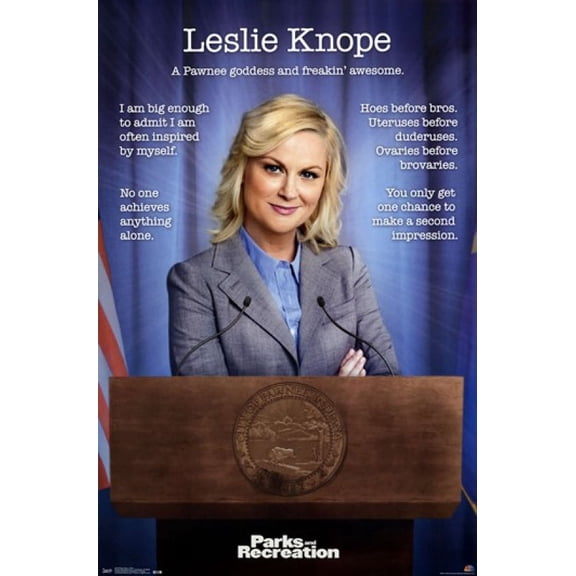 Parks & Rec - Leslie Poster Print (24 x 36)