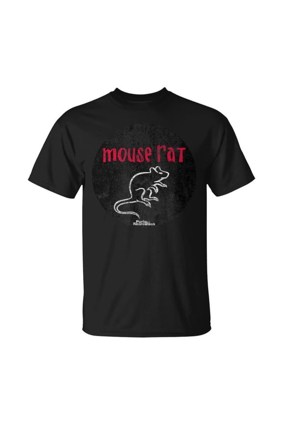 Parks Recreation Mouse Rat Distressed TShirt