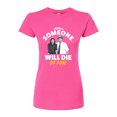 thumbnail image 1 of Parks and Recreation - Die Of Fun  - Juniors Fitted Graphic T-Shirt, 1 of 5