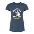 thumbnail image 1 of Parks and Recreation - Die Of Fun  - Juniors Fitted Graphic T-Shirt, 1 of 5