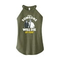 thumbnail image 1 of Parks and Recreation - Die Of Fun  - Juniors High Neck Tank Top, 1 of 4