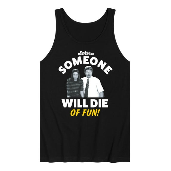 Parks and Recreation - Die Of Fun - Men's Jersey Tank Top