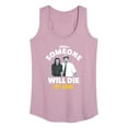 thumbnail image 1 of Parks and Recreation - Die Of Fun - Women's Racerback Tank Top, 1 of 5