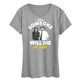 thumbnail image 1 of Parks and Recreation - Die Of Fun - Women's Short Sleeve Graphic T-Shirt, 1 of 5