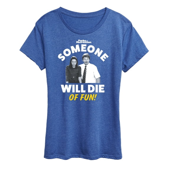 Parks and Recreation - Die Of Fun - Women's Short Sleeve Graphic T-Shirt