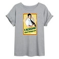 thumbnail image 1 of Parks and Recreation - I Know What Things Are - Women's Oversized T-Shirt, 1 of 5