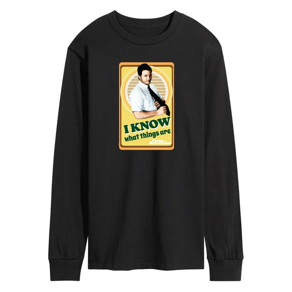 Parks and Recreation - I Know What Things Are - Men's Long Sleeve T-Shirt