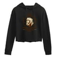 thumbnail image 1 of Parks and Recreation - Lil Sebastian  - Juniors Cropped Pullover Hoodie, 1 of 5