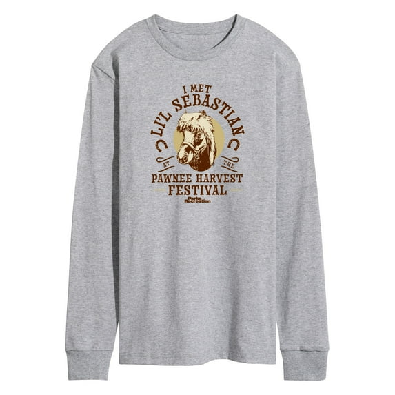 Parks and Recreation - Lil Sebastian - Men's Long Sleeve T-Shirt