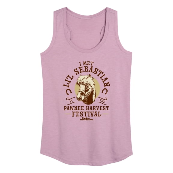 Parks and Recreation - Lil Sebastian - Women's Racerback Tank Top