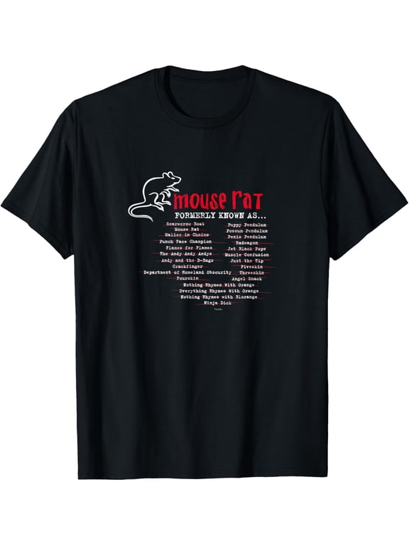 Parks and Recreation Mouse Rat Formerly Known As T-Shirt