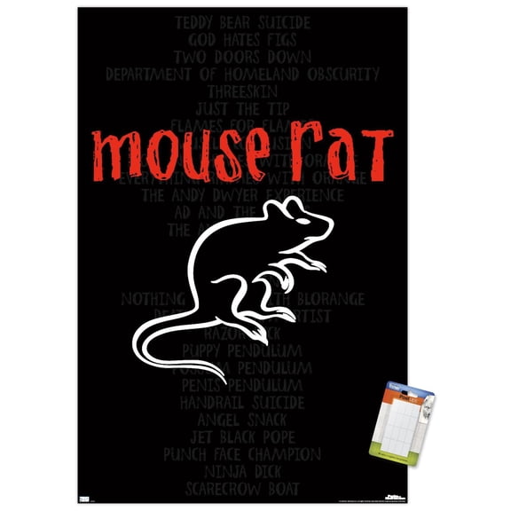 Parks and Recreation - Mouse Rat Wall Poster, 22.375" x 34"