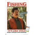 thumbnail image 1 of Parks and Recreation - Ron Swanson Fishing Wall Poster, 22.375" x 34", 1 of 6