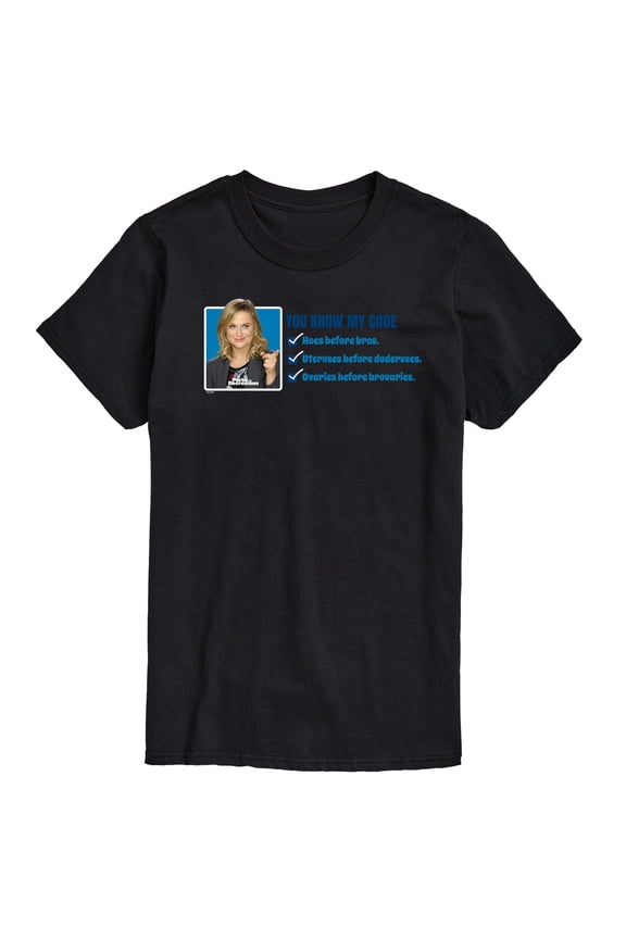 Parks and Recreation - You Know My Code - Men's Short Sleeve Graphic T-Shirt