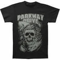 thumbnail image 1 of Parkway Drive Men's Surfer Skull T-shirt Small Black, 1 of 2