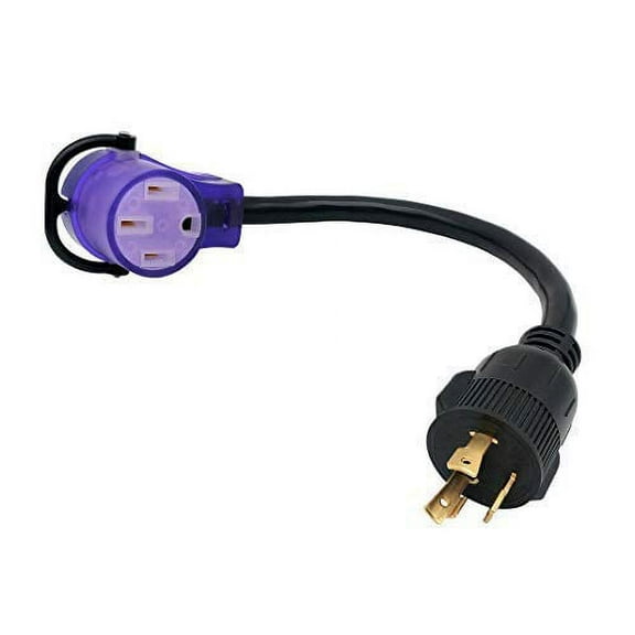 Parkworld 60387 EV Adapter Cord for Tesla UMC L5-30P to 14-50R (for EV Charging only, NOT for RV) 18 inch