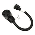 thumbnail image 1 of Parkworld 60615 Household Regular 5-15 Plug Male to Dryer 14-30 Receptacle 4-Prong Female Adapter Cord, ONLY OUTPUT 125V, 1 of 3