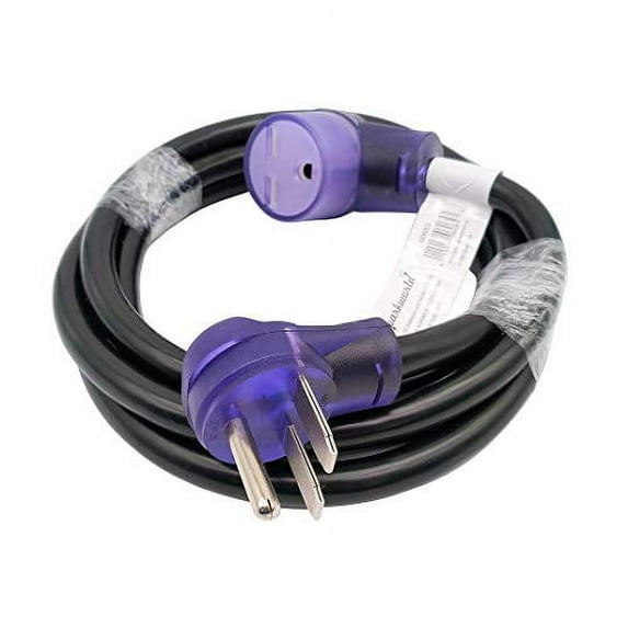 Parkworld 60653 Industrial Range cord 30A 3-Prong NEMA 6-30 Extension Cord (10FT)