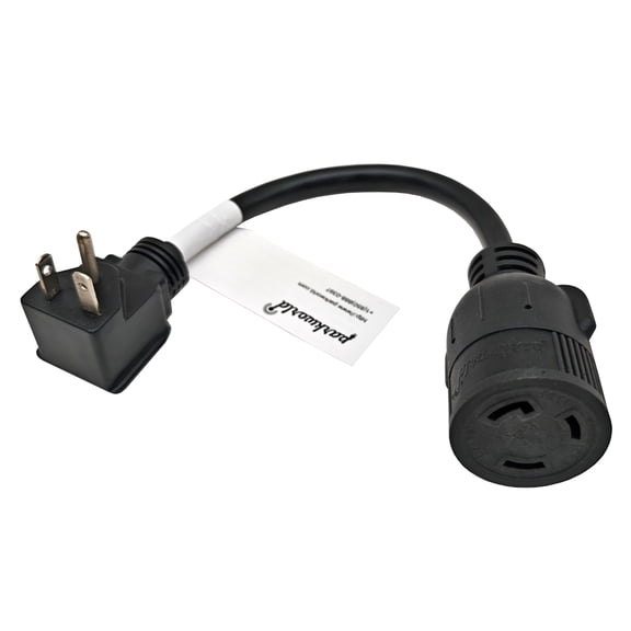Parkworld 65436 NEMA 6-20P to L5-30R Output 20A 125V 1FT