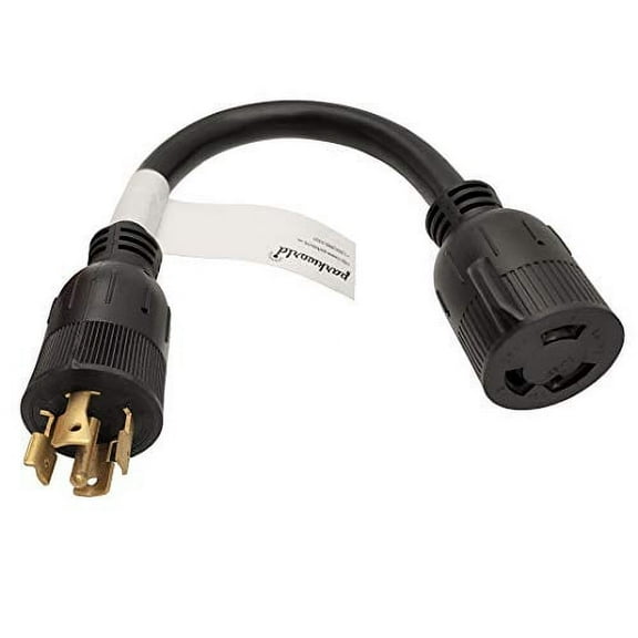 Parkworld 61278 AC Adapter Cord NEMA L21-20P to L6-30R 1 Feet