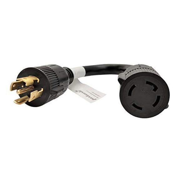 Parkworld 61315 AC Adapter Cord NEMA L21-30P to L14-30R 1 Feet